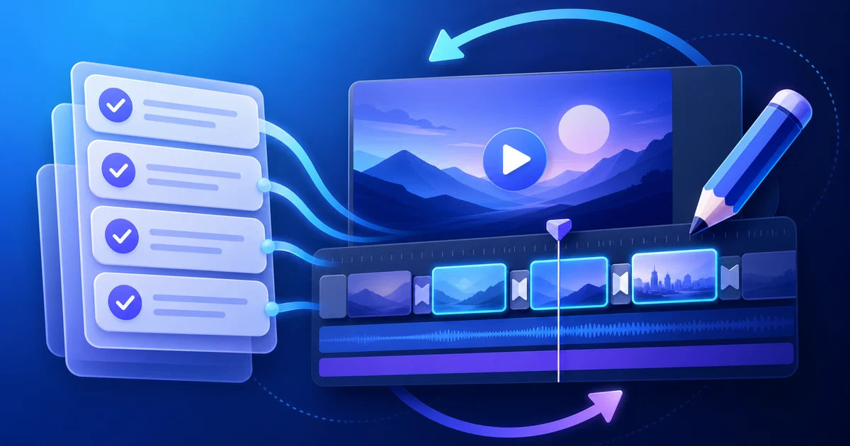 Plan an AI Video Revision Pass